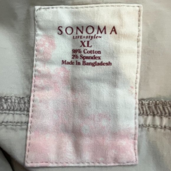 Sonoma Lifestyle KHAKI COTTON SPANDEX BLEND BLAZER NWOT SIZE XL - Picture 5 of 6